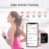 Donerton Smart Watch, Fitness Tracker for Women, 1.4&#34; TFT LCD Screen Smartwatch with Heart Rate and Sleep Monitor, IP67 Waterproof Activity Tracker with Pedometer, Fitness Watch for Android and iOS
